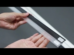 LED-Streifen-Aluminiumprofil mit PC/PMMA klar/halbklar/schwarz/Diffusorabdeckung