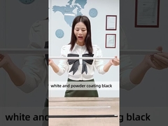 Oberflächen-LED-Streifenlicht Aluminiumprofil Extrusionskanal 17*9mm mit PC-Abdeckung