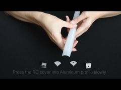 Led Ecke Aluminium Profil für Schrank 45 90 Grad Winkel Licht