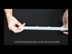 LED-Eckaluminiumprofil Led-Aluminiumprofil für LED-Streifenbeleuchtung 45D 90D