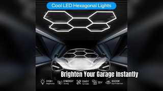 Werten Sie Ihre Garage mit der LED-Werkstattbeleuchtung von Hexagon auf