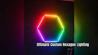Werten Sie Ihren Raum mit RGB-Sechskant-LED-Leuchten auf
