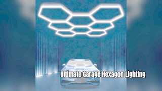 Werten Sie Ihre Garage mit der modularen LED-Beleuchtung von Hexagon auf