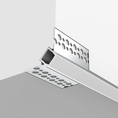 Guter Preis LED-Fasergipsplatten-Profil-Kanal vertiefte Aluminium T5 des Trockenmauer-Gips-Gips-6063 für geführtes Streifen-Licht Online