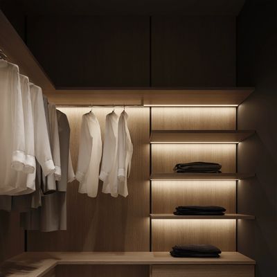 Guter Preis Kabinett-Garderobe brachte vertieften geführten Profil-Montage-Aluminiumkanal an Online