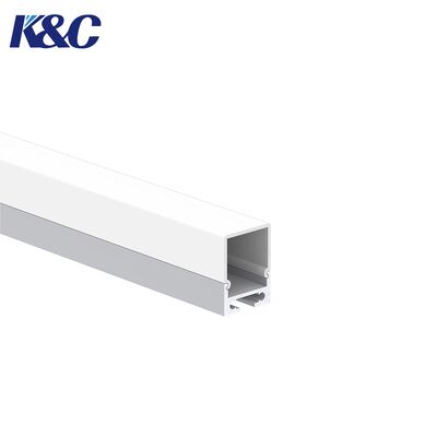 Guter Preis 6063-T5 Aluminium LED Profil mit Sandstrahl-Oxidationsoberfläche und PMMA-Diffusor für LED-Streifenkanal Online