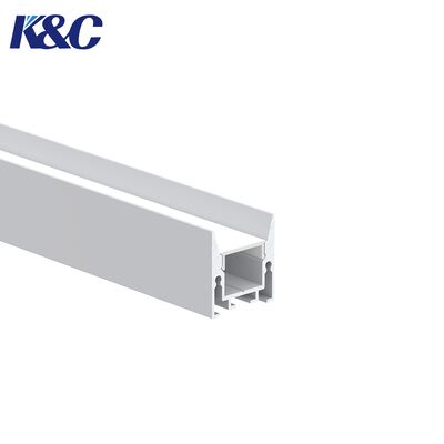 Guter Preis K95 Anpassbares Lichtkasten-LED-Streifen-Aluminiumprofil mit 6063 T5-Legierung für die Aufhängungsanlage Online
