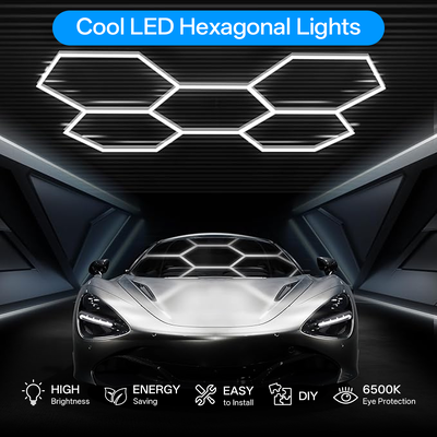 Guter Preis K&C Hexagon Licht LED Deckenwand Detail Studio Posh Werkstatt Licht Diy Led Honigstock Auto Werkstatt Garage Arbeitslicht Online