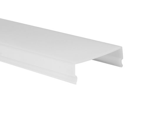 Guter Preis PMMA-Diffusor 89*50mm 6063 vertiefte geführte Aluminiumverdrängung Online