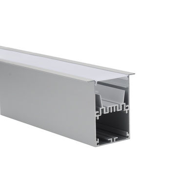 Guter Preis 50mm Breite vertiefte geführte Sandstrahlen-Aluminiumoxidation Profil-IP20 Online