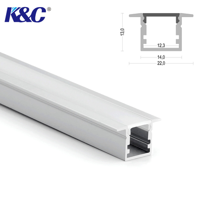 Guter Preis Mildern Sie geführtes Aluminiumsandstrahlen T5 des Profil-Verdrängungs-Kanal-6063 Online