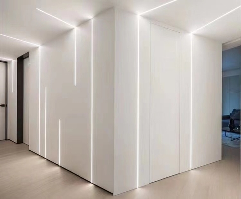 Vertiefter Trockenmauer-Gips-Gips führte Aluminiumlicht des profil-LED abstreift Aluminiumkanal mit PC Abdeckung