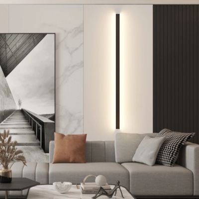 Sandstrahlen von LED, die Aluminiumprofil IP44 6063 T5 auf und ab Korridor-Wand beleuchtet