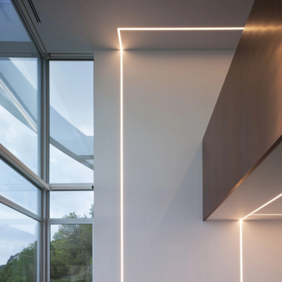 LED-Fasergipsplatten-Profil führte Aluminiumprofil für Gipswand