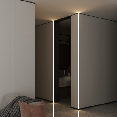 Guter Preis Fasergipsplatten-Profil IP45 der W53.5mm-Gips-Wand-LED vertiefte geführtes helles Profil Online