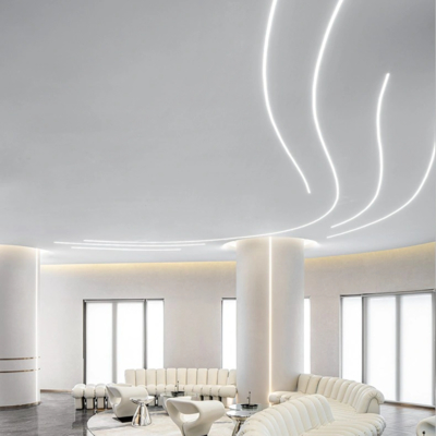Guter Preis Spary Caoting verschob LED-Aluminiumprofil, das 6063 T5 sandstrahlt Online