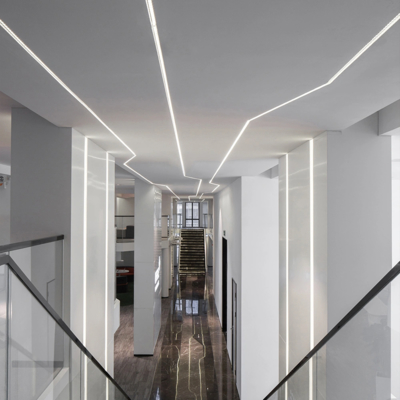 Guter Preis IP44 anodisierte Streifen-Aluminiumprofil 17.5mm des Bogen-LED PWB für Schlafzimmer K29 Online