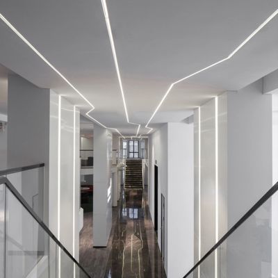 IP44 anodisierte Streifen-Aluminiumprofil 17.5mm des Bogen-LED PWB für Schlafzimmer K29
