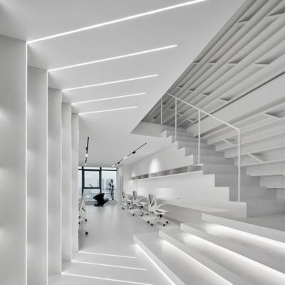 Aluminiumverdrängungs-Profile H8mm LED mit PC-Diffusor für Bodenbeleuchtung