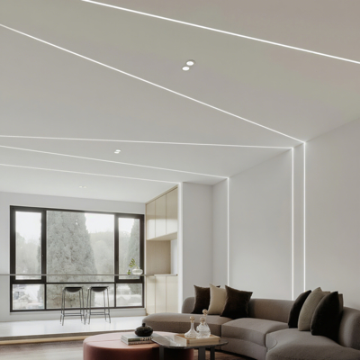 Guter Preis Geführter Aluminiumkanal für an der Wand befestigter Streifen-Aluminiumprofil Quadrat Arce LED Online