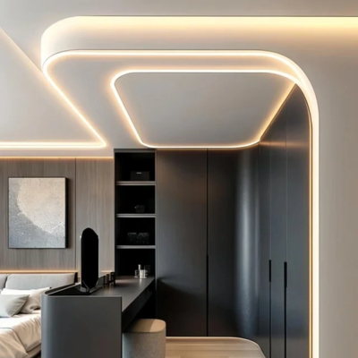 Guter Preis 90 Grad 2.5m 3m, das Dreieck IP65 LED-Kanal für Ecke bereifte, führten Aluminiumprofil Online