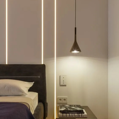 LED-Streifen-Aluminiumprofil-kleines Oberflächenbergprofil mit PC-Diffusor Abdeckung 10*10mm