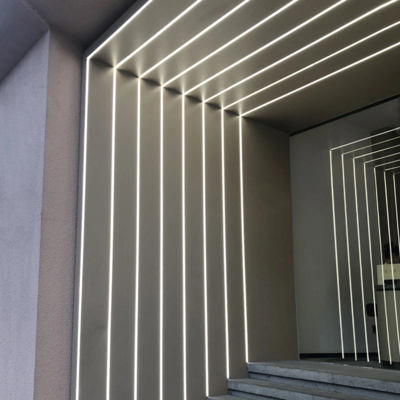 Geführtes Streifen-Licht des Aluminiumprofil 12*8mm dünner LED Streifen-Aluminiumprofil-Berg-Haus-10mm LED