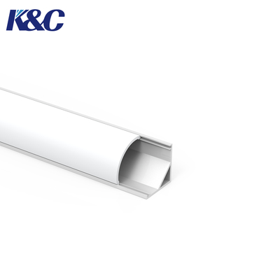 Guter Preis Oberflächenmontierte LED-Rechteck-Aluminium-Eckprofil mit 45°-Diffusor Online