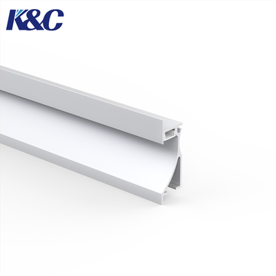 Guter Preis 6063 T5 Aluminium-LED-Eckprofil W26,4 x H77,5 mm Länge 2M Online