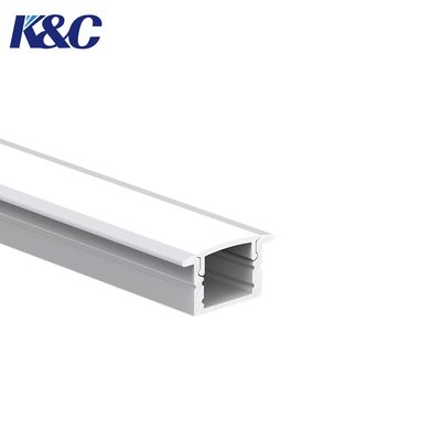 Guter Preis 6063 T5 Aluminum LED Profile 17.0x12.7mm for Embedded Installation Online