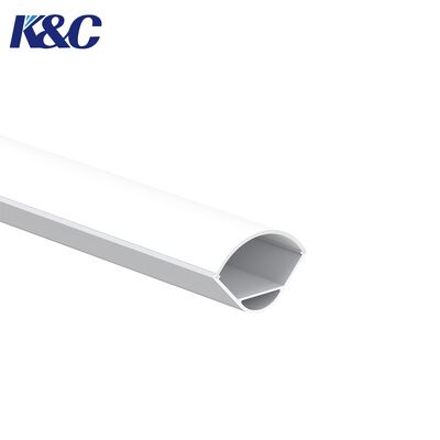 Guter Preis 6063 Aluminiumlegierung LED-Streifen Aluminiumprofil mit 90°-Eckinstallation und Sandstrahl-Oxidation Online