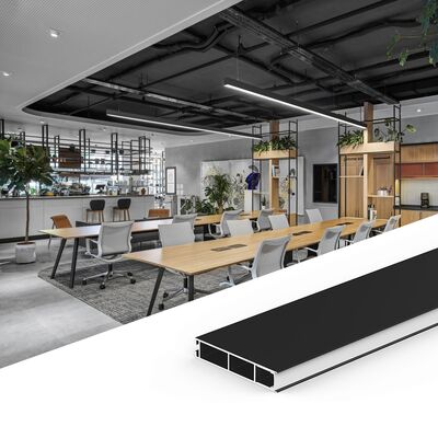 Guter Preis LED-Streifen-Aluminiumprofil mit 6063 Aluminiumlegierung und Pulverbeschichtung für LED-Streifenlicht Online