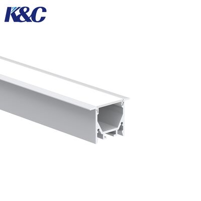 Guter Preis K94-1 Magnetisches LED-Profil mit schneller Wärmeableitung und 6063 T5 Aluminiumlegierung für abgehängte Beleuchtungskanäle Online