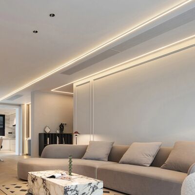 Guter Preis K96 Anpassbarer LED-Extrusionskanal mit 6063 T5 Aluminiumlegierung für Oberflächenmontage Online