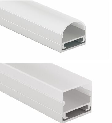 Guter Preis 6063 T5 Aluminiumlegierung LED-Band Aluminiumprofil mit PC-Abdeckung für Oberflächendekorationsbeleuchtung Online