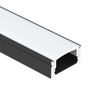 Guter Preis K17 Oberflächenmontiertes LED-Aluminiumprofil mit PMMA-PC-Diffusor für 12 mm LED-Band in 6063 T5-Legierung Online