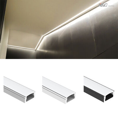 Guter Preis LED-Streifenkanal aus 6063 T5-Aluminiumlegierung mit 50.000 Betriebsstunden und einer Größe von 17,0 x 9,0 mm für die Oberflächenmontage Online