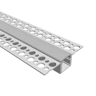 Guter Preis 6063 T5 Aluminium-LED-Streifen Aluminiumprofil mit PMMA-Diffusor für eingebettete lineare Beleuchtung Online