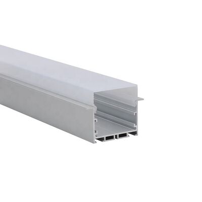 Guter Preis 6063 Serie Einbauprofil aus Aluminium mit anodierter Oberfläche und 64 mm x 50 mm Größe Online