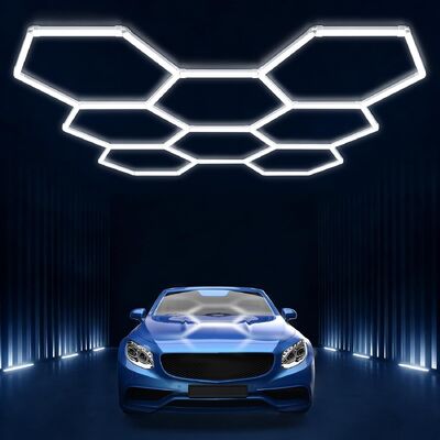 Guter Preis LED-Hex-Licht-Hexagon-Panel-Beleuchtungssystem, modular anschließbare Waben-Deckenleuchten für Zuhause, Garage, Studio, Büro Online