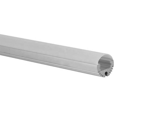 Rundes Höhenqualität 20mm anodisiertes alu führte Profil für Leuchtröhre