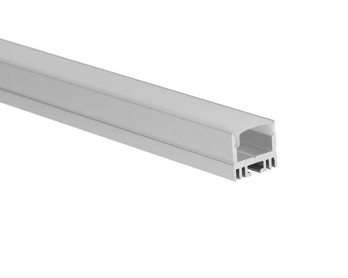 Geführte Aluminiumkanal LED Streifen-Aluminiumprofilklage für 12mm Streifen mit PC-Diffusorabdeckung
