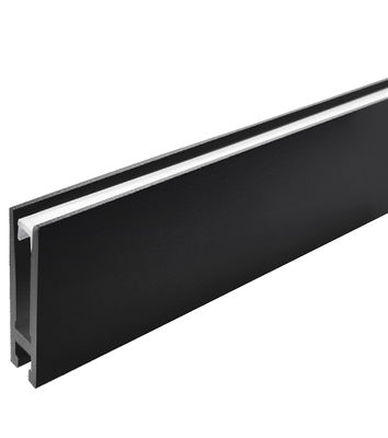 Geführtes Streifenaluminiumprofil W9.8*H25.4mm anodisierte verschobenes LED-Aluminiumprofil