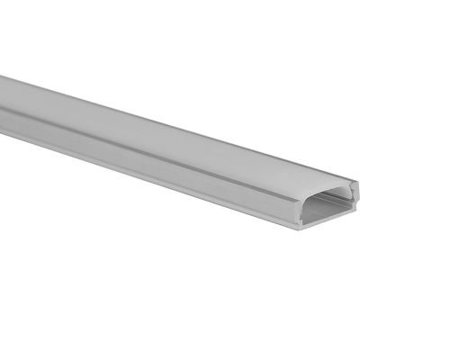LED-Streifen-Aluminiumprofil mit PC Diffusorabdeckungs-Aufputzmontage führte Kanal