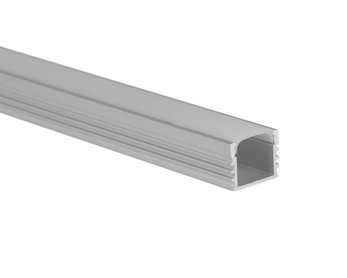 W16.5mm H13.5mmLinear, das Streifen-Aluminiumprofil 6063 T5 LED mit PC-Diffusorabdeckung beleuchtet