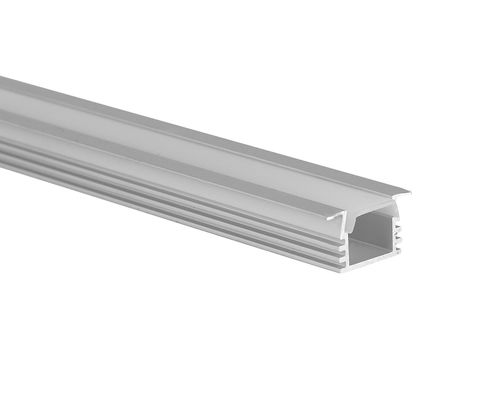 Vertiefte geführte Profilklage für 8mm Streifen Aluminiumkanal für Led Streifen-Beleuchtung