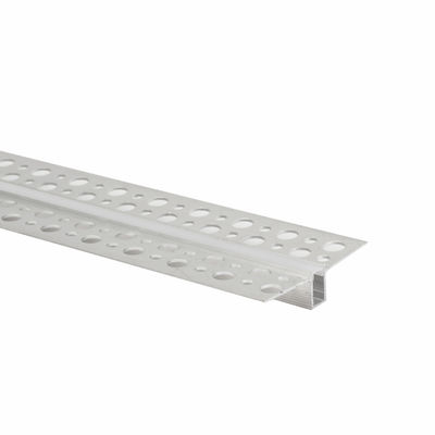 Geführte Aluminiumverdrängung für LED-Fasergipsplatten-Profiltrockenmauer-Gipswand