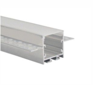 Guter Preis Geführtes Aluminiumprofil mit PC-Abdeckung für LED-Fasergipsplatten-Profiltrockenmauer-Gipswand Online