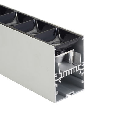 Geführtes Streifenaluminiumprofil Width54mm High80mm Aluminiumprofil Fahrer-In LED mit Linse