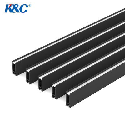 Guter Preis Breite Fosted 9.8mm verschob LED-Aluminiumprofil 6063 T5 Online
